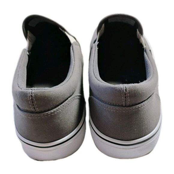 Rival Mens Gray Slip-On Canvas Shoes Size 10 - Picture 3 of 8